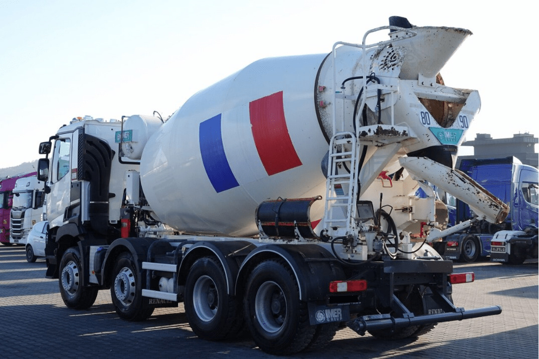 Renault C 430 8×4 Beton Mixer 9m3, TOP !!! - Betongbil: bilde 2 Renault C 430 8×4 Beton Mixer 9m3, TOP !!! - Betongbil: bilde 2