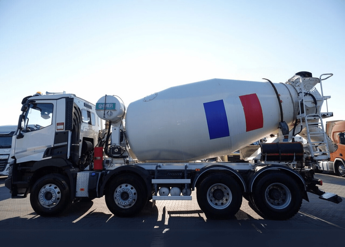 Renault C 430 8×4 Beton Mixer 9m3, TOP !!! - Betongbil: bilde 4 Renault C 430 8×4 Beton Mixer 9m3, TOP !!! - Betongbil: bilde 4