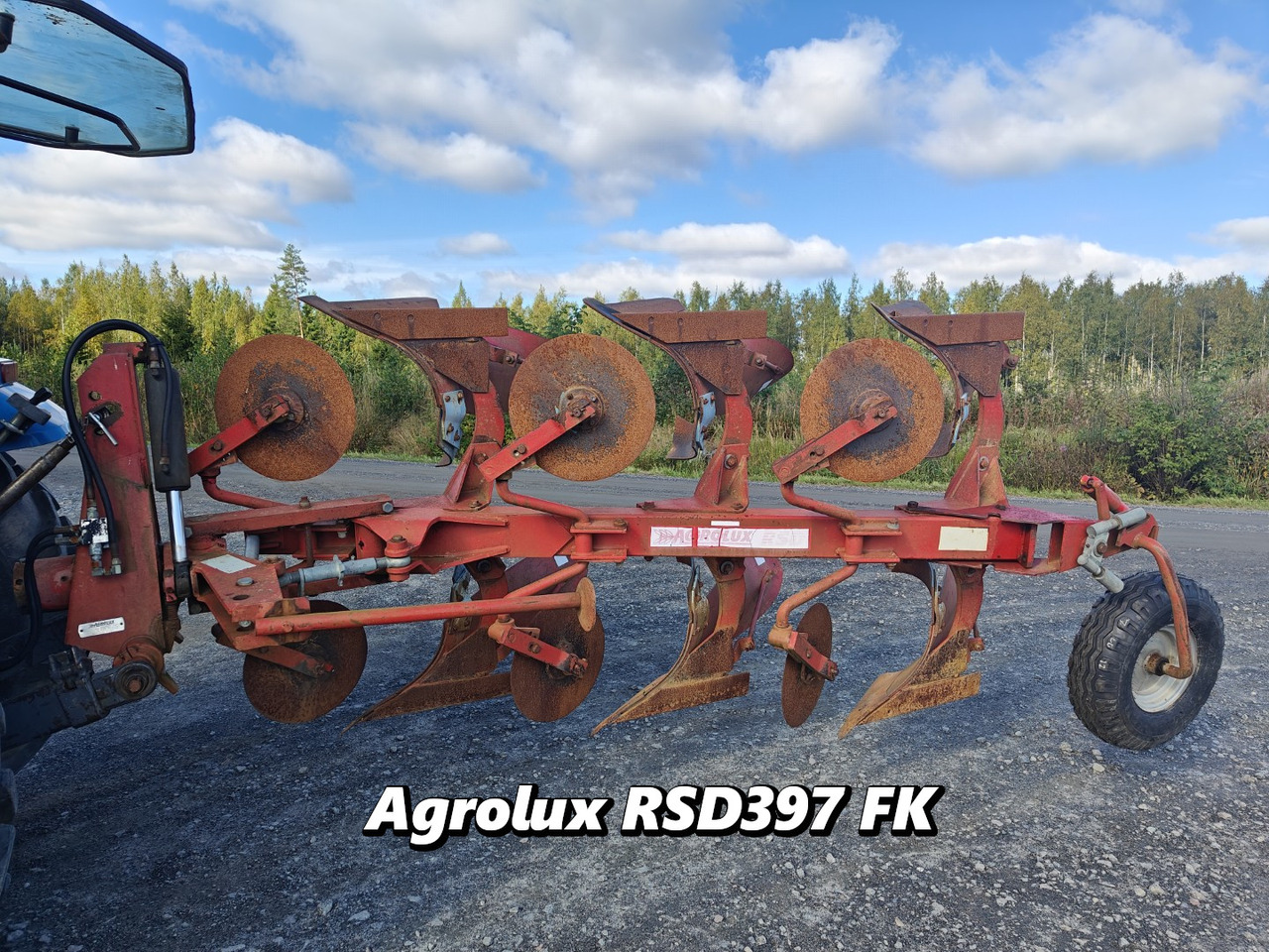 Agrolux RSD397FK kääntöaura 3-siipinen kuorimet ja kiekkoleikkurit, katso video! - Plog: bilde 1 Agrolux RSD397FK kääntöaura 3-siipinen kuorimet ja kiekkoleikkurit, katso video! - Plog: bilde 1