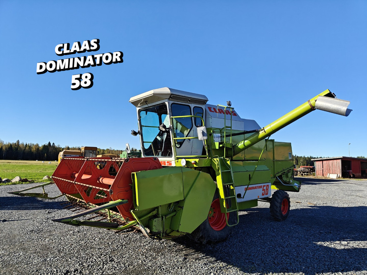 CLAAS Dominator 58 - Skurtresker: bilde 1 CLAAS Dominator 58 - Skurtresker: bilde 1