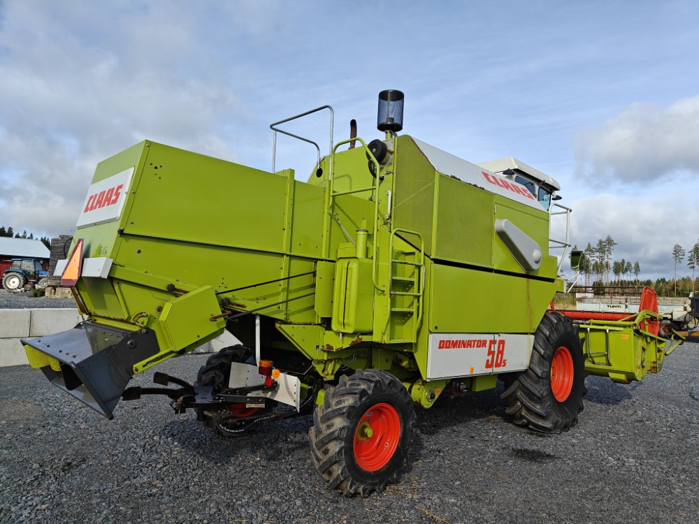 Claas Dominator 58S, 6-sylinterinen Hydraulinen torvi, ruumenlevitin, katso video! - Skurtresker: bilde 3 Claas Dominator 58S, 6-sylinterinen Hydraulinen torvi, ruumenlevitin, katso video! - Skurtresker: bilde 3