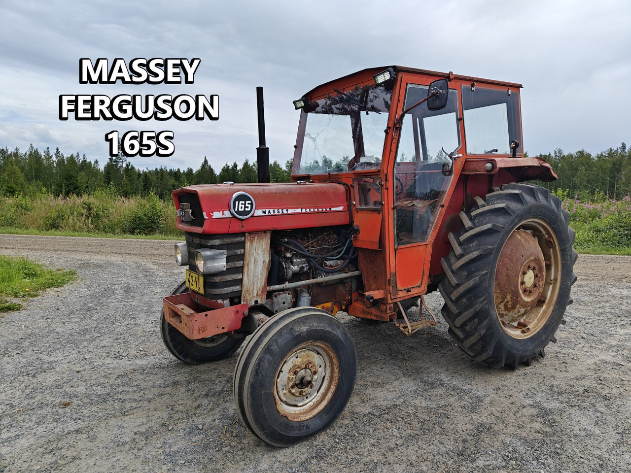 MASSEY FERGUSON 165S traktori, katso video! - Traktor: bilde 1 MASSEY FERGUSON 165S traktori, katso video! - Traktor: bilde 1