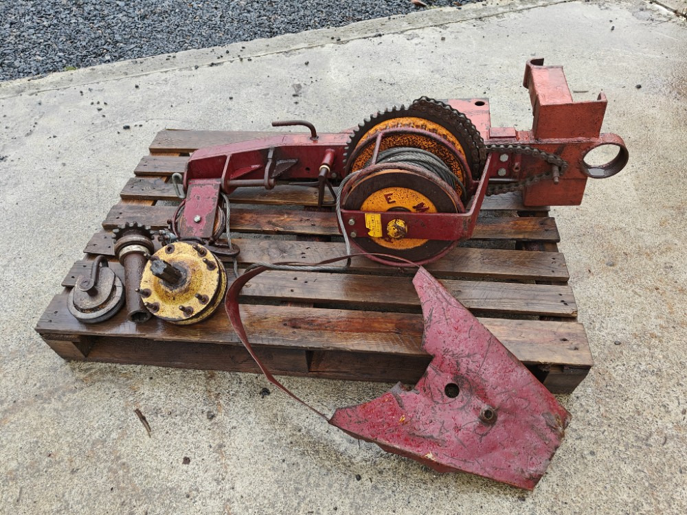 Remet Traktorivinssi - korjattavaksi - Vedkløyver: bilde 3 Remet Traktorivinssi - korjattavaksi - Vedkløyver: bilde 3