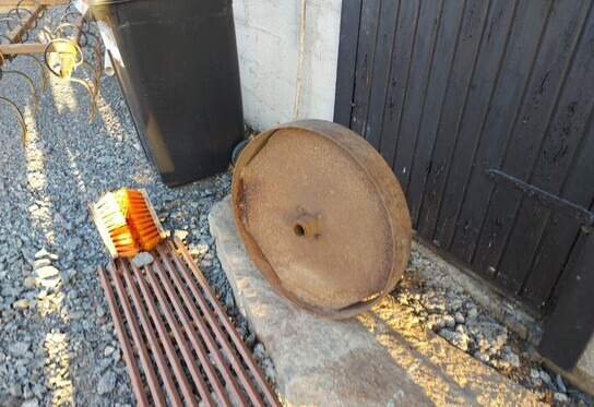 Tukipyörä vanhaan sarka-auraan - Plog: bilde 2 Tukipyörä vanhaan sarka-auraan - Plog: bilde 2