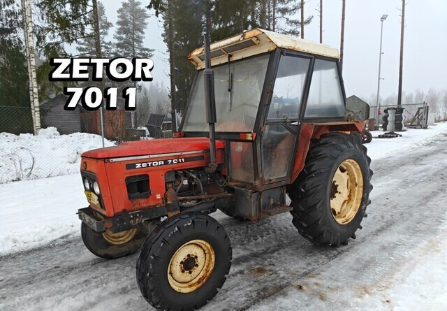 Zetor 7011 traktori - Traktor: bilde 1 Zetor 7011 traktori - Traktor: bilde 1