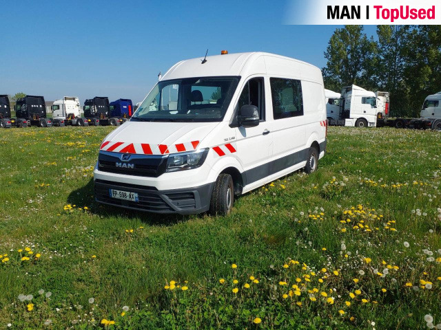 MAN TGE 3.140 4X2F SB kombi - Kassebil: bilde 1 MAN TGE 3.140 4X2F SB kombi - Kassebil: bilde 1