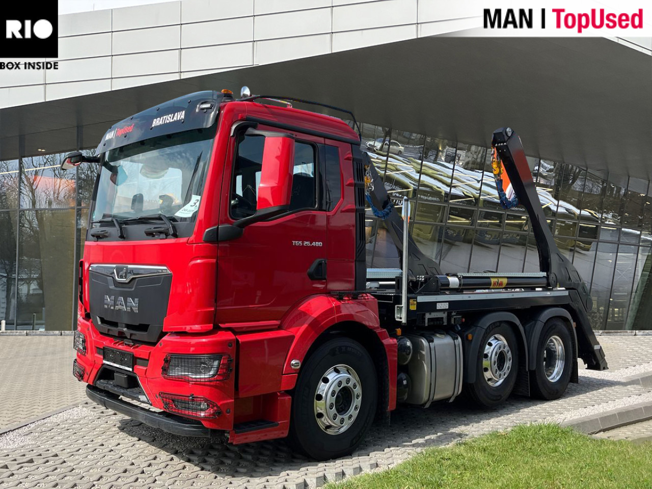 MAN TGS 26.480 6x2/4 BL CH Euro6 Pritarder Klima AHK - Liftdumper lastebil: bilde 1 MAN TGS 26.480 6x2/4 BL CH Euro6 Pritarder Klima AHK - Liftdumper lastebil: bilde 1