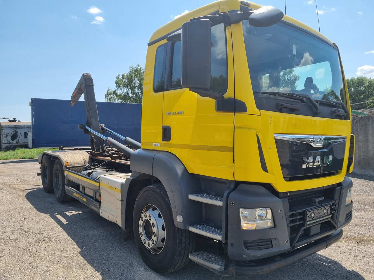 MAN TGS 33.480 6x4 ABROLLKIPPER HIAB Multilift 18 T - Krokbil: bilde 3 MAN TGS 33.480 6x4 ABROLLKIPPER HIAB Multilift 18 T - Krokbil: bilde 3