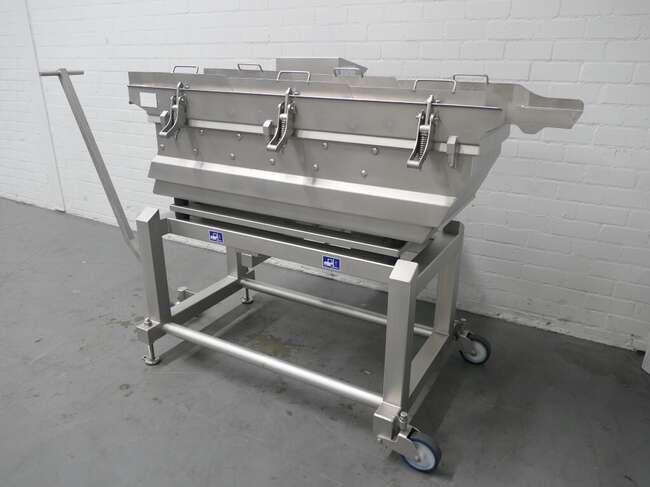 GEA vibrating gutter MultiShaker 450/1600 - Transportør: bilde 4 GEA vibrating gutter MultiShaker 450/1600 - Transportør: bilde 4