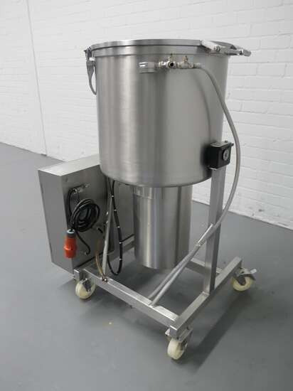 Glass vacuum tumbler VSM150 - Utstyr for næringsmiddelindustrien: bilde 4 Glass vacuum tumbler VSM150 - Utstyr for næringsmiddelindustrien: bilde 4