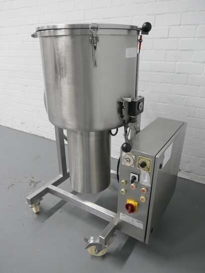 Glass vacuum tumbler VSM150 - Utstyr for næringsmiddelindustrien: bilde 2 Glass vacuum tumbler VSM150 - Utstyr for næringsmiddelindustrien: bilde 2