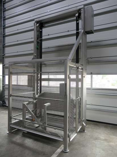 Lachnit lifter for palletboxes 322 L - Utstyr for næringsmiddelindustrien: bilde 3 Lachnit lifter for palletboxes 322 L - Utstyr for næringsmiddelindustrien: bilde 3