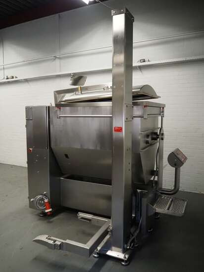 Laska Z-Arm vacuum mixer ME1000ZNVU - Utstyr for næringsmiddelindustrien: bilde 4 Laska Z-Arm vacuum mixer ME1000ZNVU - Utstyr for næringsmiddelindustrien: bilde 4