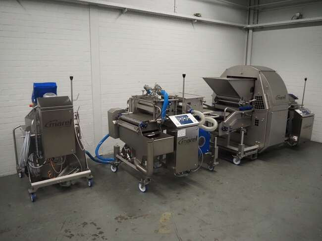 Marel battering- & breading line Active BatterApplicator 600 - Utstyr for næringsmiddelindustrien: bilde 1 Marel battering- & breading line Active BatterApplicator 600 - Utstyr for næringsmiddelindustrien: bilde 1