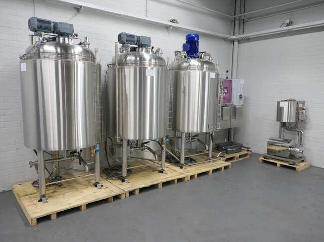 Packo batter mixing installation Battermix skid - Utstyr for næringsmiddelindustrien: bilde 1 Packo batter mixing installation Battermix skid - Utstyr for næringsmiddelindustrien: bilde 1