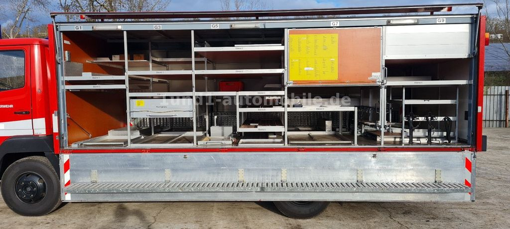 Brannbil for transport av matvarer Mercedes-Benz 814 Feuerwehr GWG Edelstahl nur orig. 16.200km 814 Feuerwehr GWG Edelstahl nur orig. 16.200km: bilde 8
