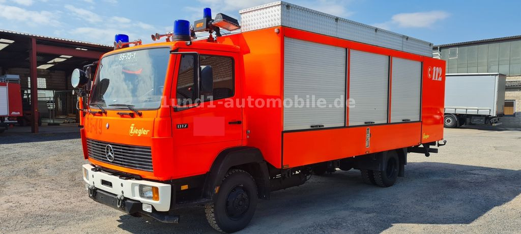 Mercedes-Benz 817 Feuerwehr GWG Nur 9.650 orig. Km 817 Feuerwehr GWG Nur 9.650 orig. Km - Brannbil: bilde 1 Mercedes-Benz 817 Feuerwehr GWG Nur 9.650 orig. Km 817 Feuerwehr GWG Nur 9.650 orig. Km - Brannbil: bilde 1