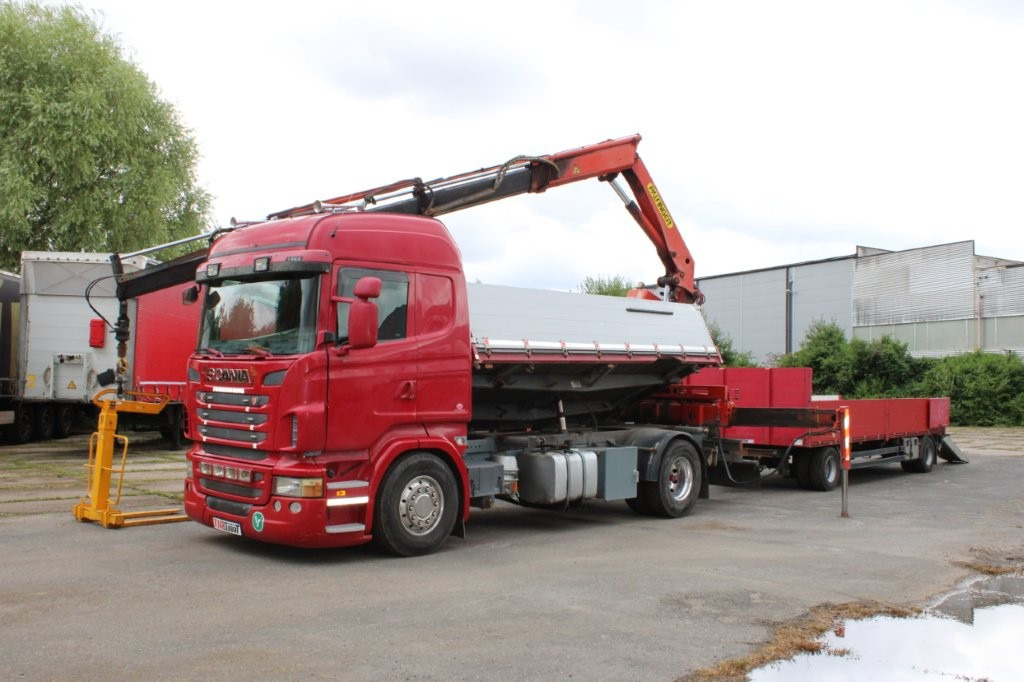SCANIA R480 PALFINGER PK16000, EURO 5, CRANE FORKS - Tippbil, Kranbil: bilde 4 SCANIA R480 PALFINGER PK16000, EURO 5, CRANE FORKS - Tippbil, Kranbil: bilde 4