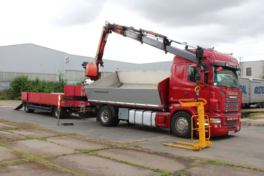 SCANIA R480 PALFINGER PK16000, EURO 5, CRANE FORKS - Tippbil, Kranbil: bilde 2 SCANIA R480 PALFINGER PK16000, EURO 5, CRANE FORKS - Tippbil, Kranbil: bilde 2
