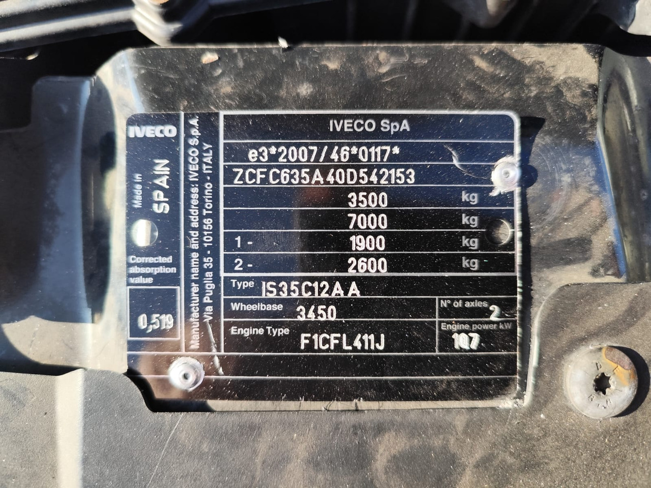 IVECO DAILY 35C15 - Kranbil, Varebil med tipp: bilde 2 IVECO DAILY 35C15 - Kranbil, Varebil med tipp: bilde 2