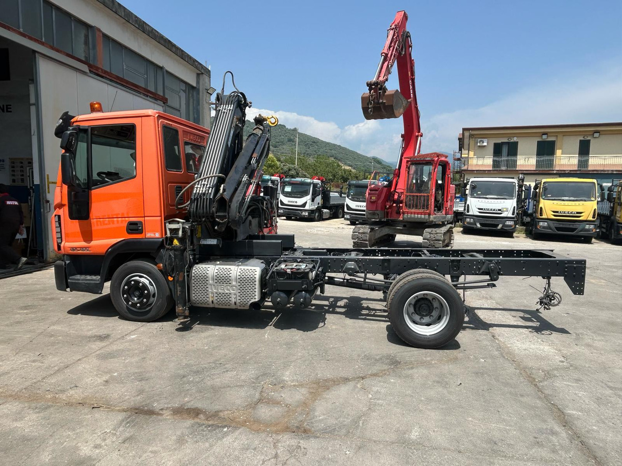 Kranbil IVECO EUROCARGO 120-190L: bilde 8