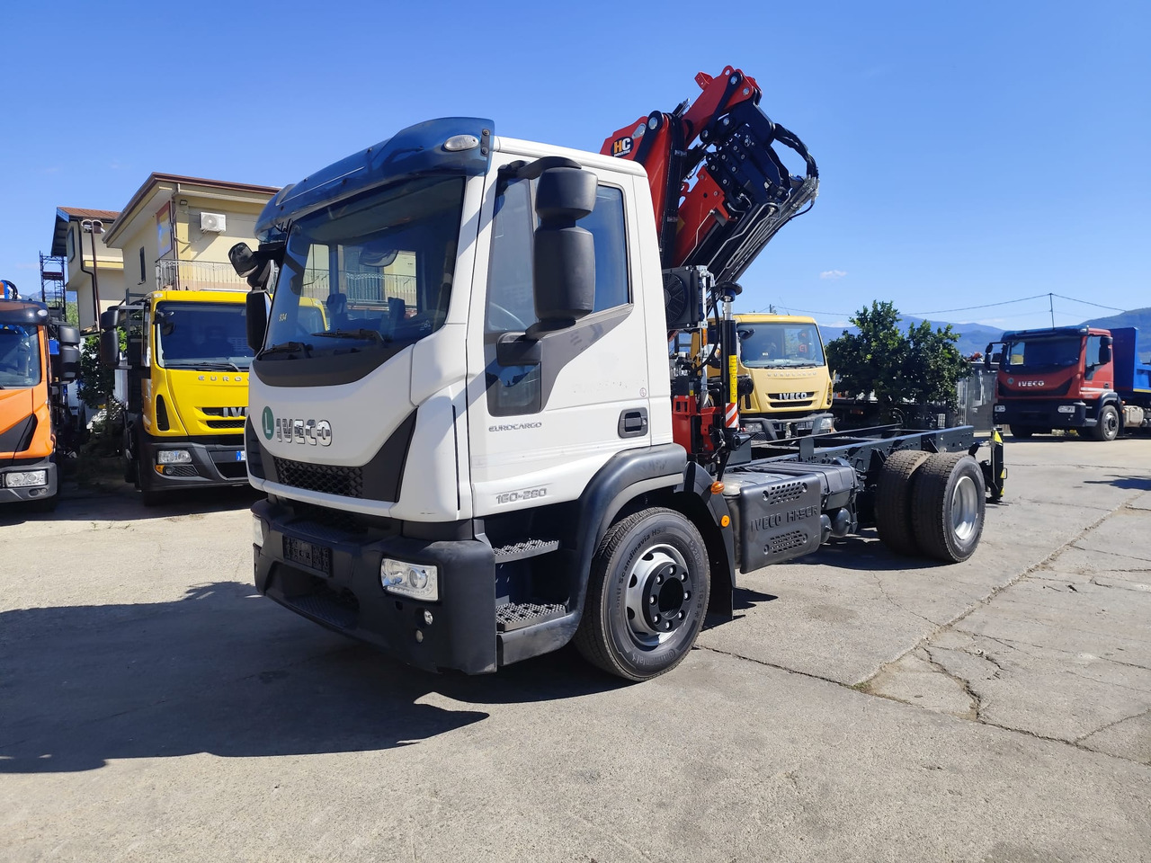 IVECO EUROCARGO 160-280 - Tippbil, Kranbil: bilde 1 IVECO EUROCARGO 160-280 - Tippbil, Kranbil: bilde 1