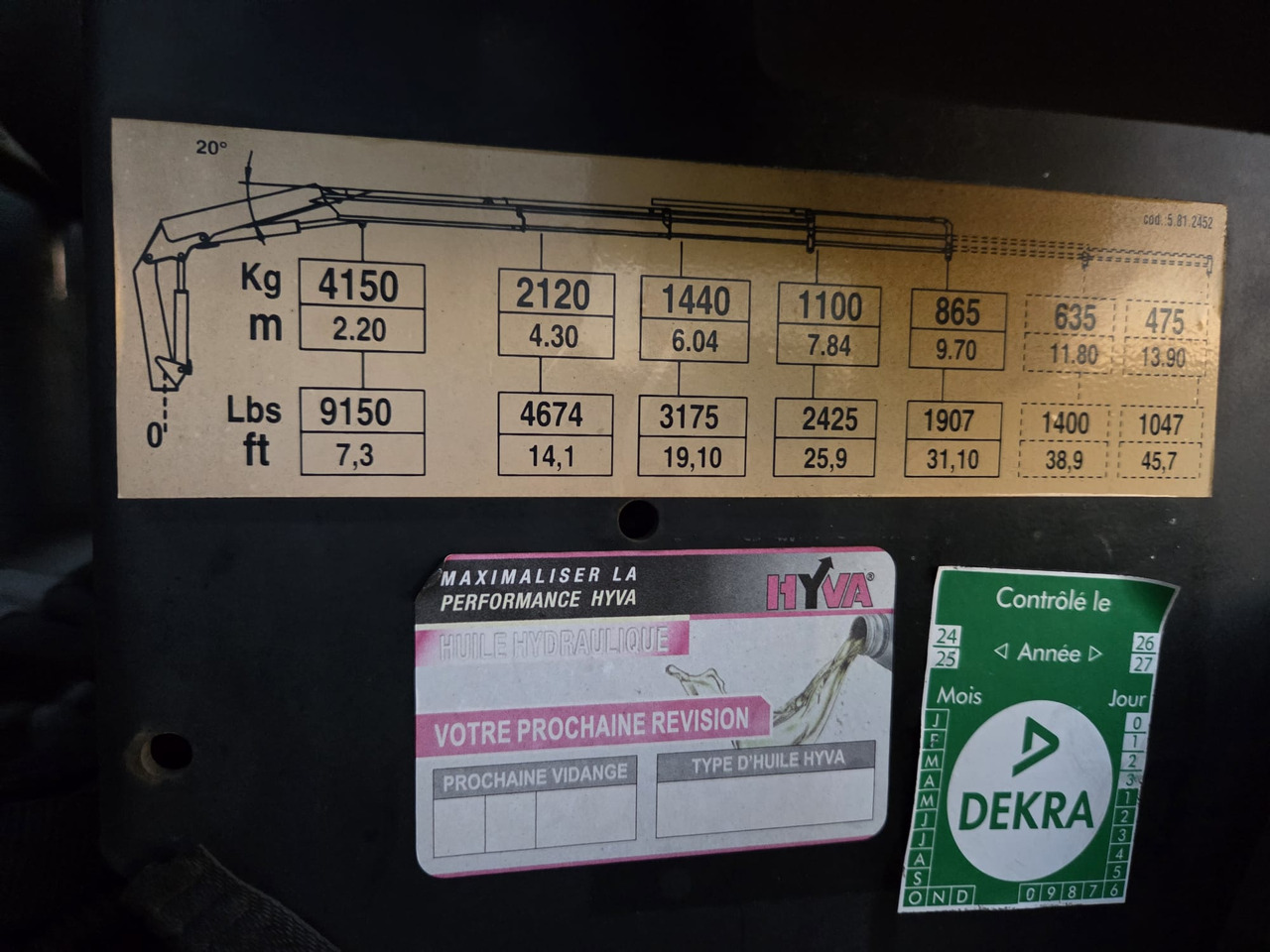 IVECO EUROCARGO 180E25 - Kranbil, Kranbil: bilde 2 IVECO EUROCARGO 180E25 - Kranbil, Kranbil: bilde 2