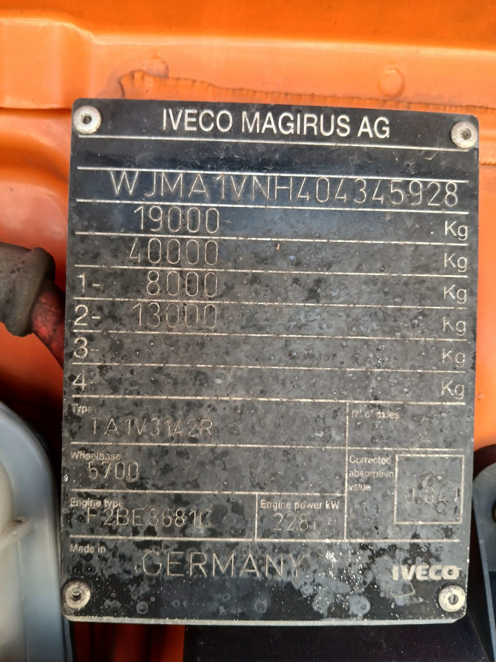 Kranbil IVECO STRALIS 190S31: bilde 7