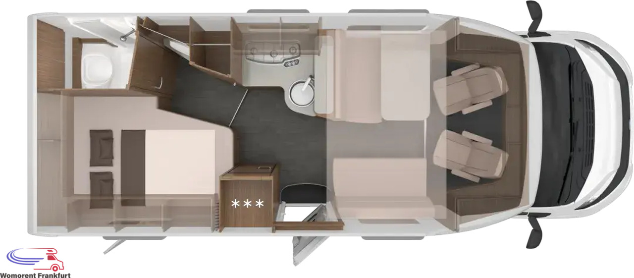 Wohnmobil Knaus L!VE WAVE 650 MF - Halvintegrert bobil: bilde 3 Wohnmobil Knaus L!VE WAVE 650 MF - Halvintegrert bobil: bilde 3