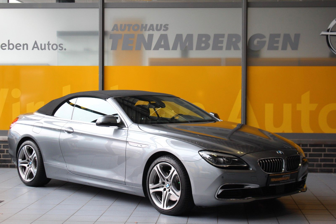 BMW 640d xDrive Cabrio Leder Memory Kamera H&K - Personenbil: bilde 1 BMW 640d xDrive Cabrio Leder Memory Kamera H&K - Personenbil: bilde 1