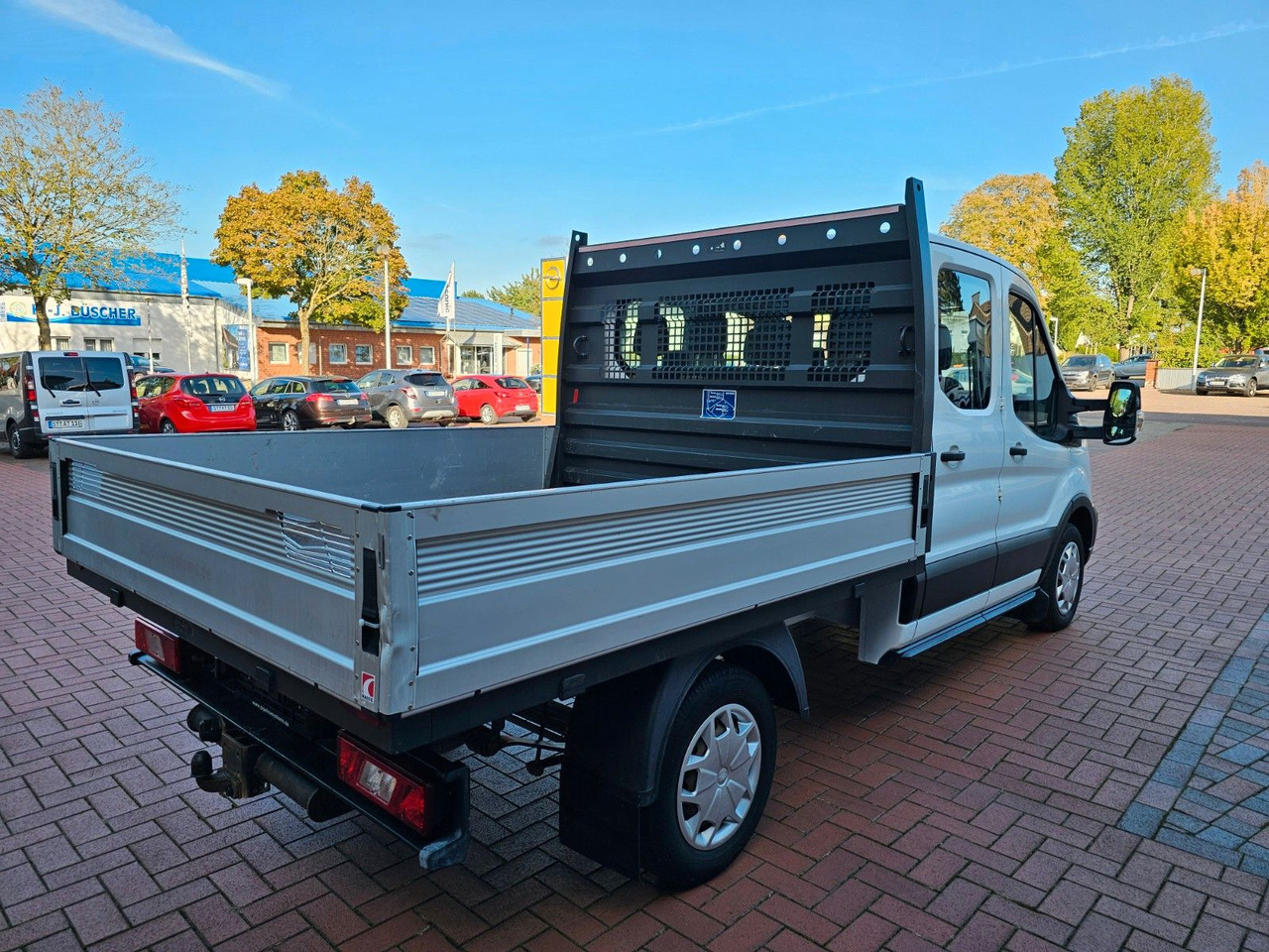 Ford Transit Pritsche 310 DoKa AHK Klima 7 Sitzer - Varebil med plan, Varebil med dobbelt førerhus: bilde 5 Ford Transit Pritsche 310 DoKa AHK Klima 7 Sitzer - Varebil med plan, Varebil med dobbelt førerhus: bilde 5