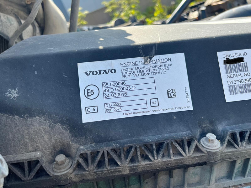 Volvo D13K540 - Motor: bilde 4 Volvo D13K540 - Motor: bilde 4