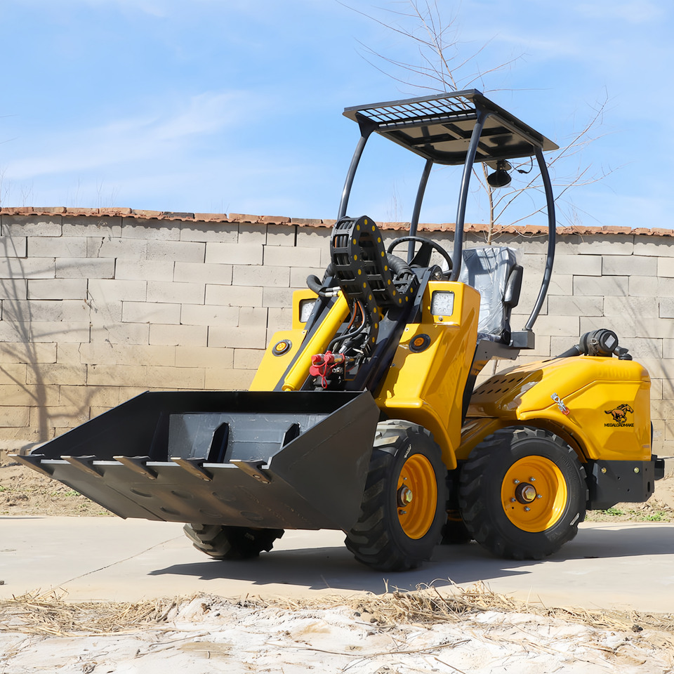 MEGALOAD AK625 Mini Wheel Loader Compact Size Articulated Diesel Kubota Engine P AK625 - Hjullaster: bilde 4 MEGALOAD AK625 Mini Wheel Loader Compact Size Articulated Diesel Kubota Engine P AK625 - Hjullaster: bilde 4