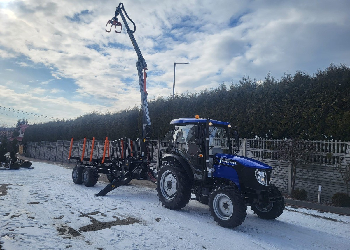 Ny Traktor LOVOL M754 + Przyczepa BMF 8T2Pro: bilde 13