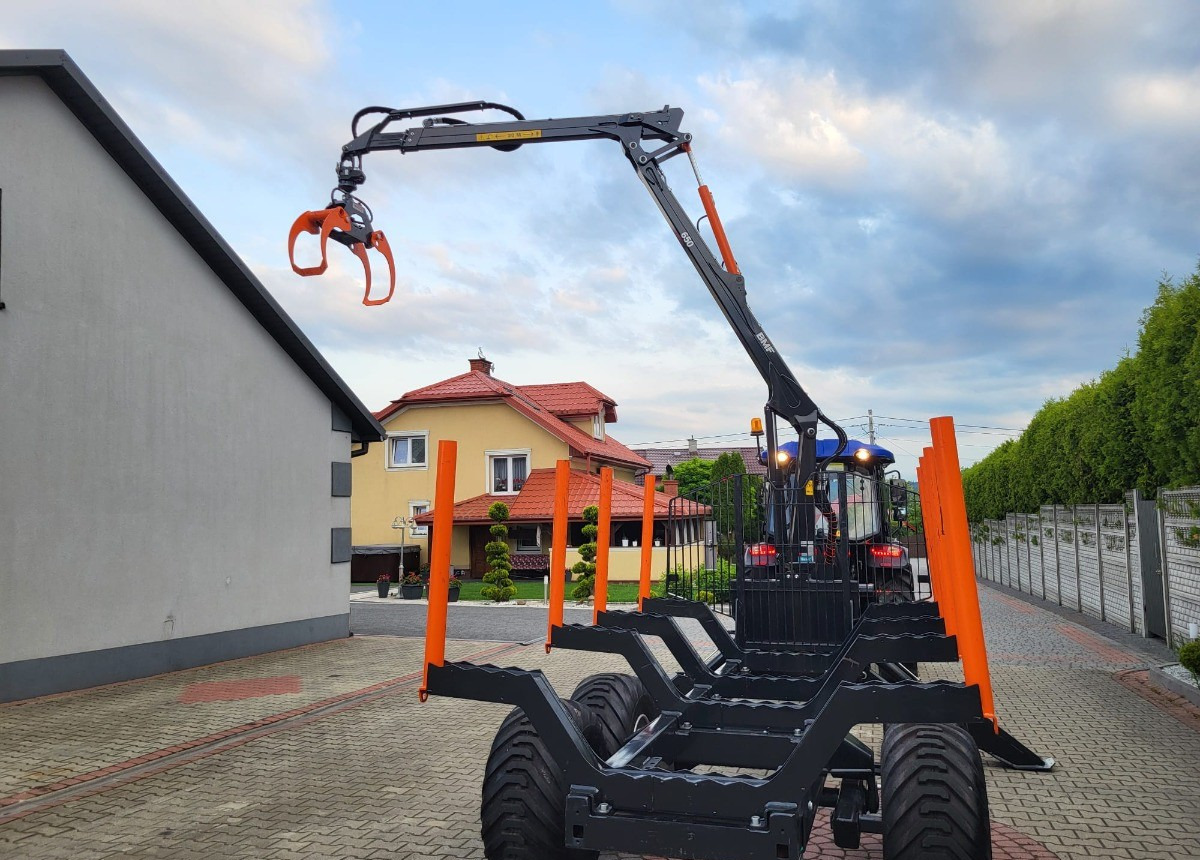 LOVOL Zestaw Traktor LOVOL M755 Przyczepa do drewna BMF 8TPro Stan Nowy Fabryczny - Hogstmaskin: bilde 4 LOVOL Zestaw Traktor LOVOL M755 Przyczepa do drewna BMF 8TPro Stan Nowy Fabryczny - Hogstmaskin: bilde 4