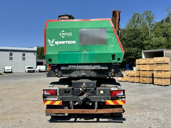 MAN TGS 35.540 8x4  mit Komptech-Zusatzeinheit - Lastebil, Flismaskin: bilde 2 MAN TGS 35.540 8x4  mit Komptech-Zusatzeinheit - Lastebil, Flismaskin: bilde 2