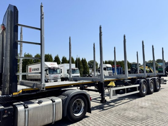 MEGA TIMBER LONG Holzauflieger 6 Rungenpaare - Tømmersemi: bilde 3 MEGA TIMBER LONG Holzauflieger 6 Rungenpaare - Tømmersemi: bilde 3
