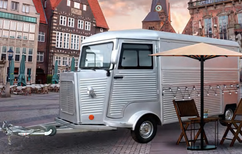 Deli Star Trailer Retro Frenchie FR 4800 Towable - Salgsvogn: bilde 1 Deli Star Trailer Retro Frenchie FR 4800 Towable - Salgsvogn: bilde 1