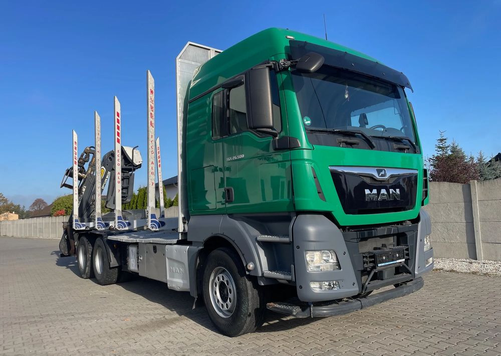 MAN TGX 26.500, 6x4, HDS EPSILOM M12Z, do transportu drewna. - Tømmerbil: bilde 3 MAN TGX 26.500, 6x4, HDS EPSILOM M12Z, do transportu drewna. - Tømmerbil: bilde 3