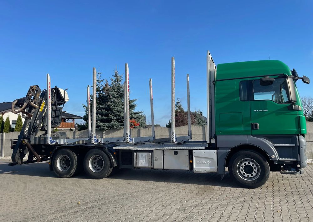 MAN TGX 26.500, 6x4, HDS EPSILOM M12Z, do transportu drewna. - Tømmerbil: bilde 4 MAN TGX 26.500, 6x4, HDS EPSILOM M12Z, do transportu drewna. - Tømmerbil: bilde 4