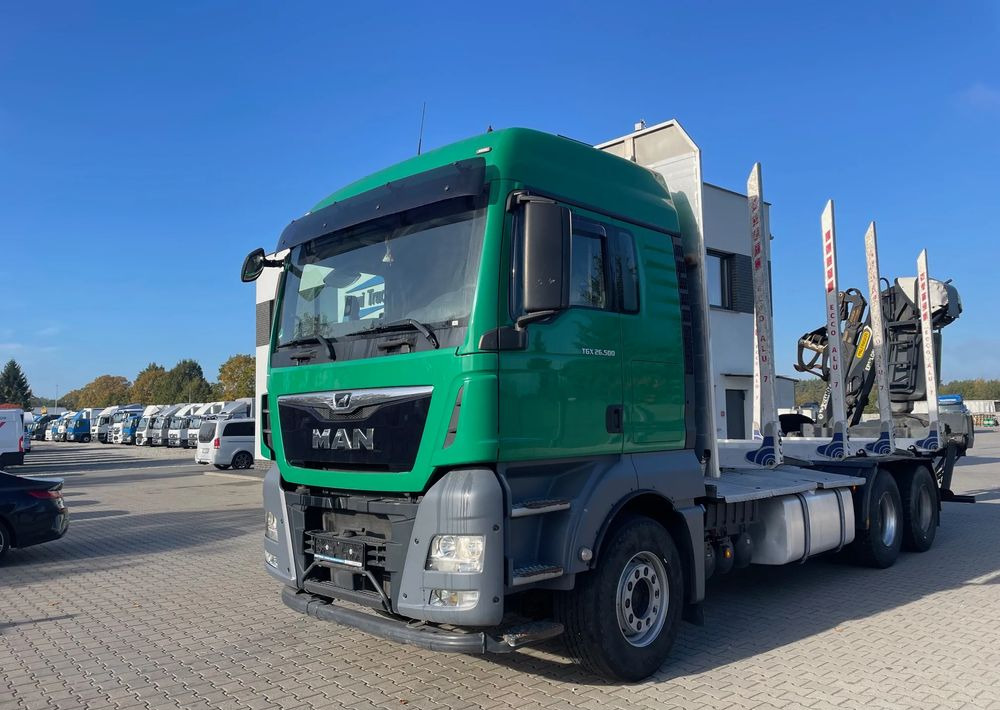 MAN TGX 26.500, 6x4, HDS EPSILOM M12Z, do transportu drewna. - Tømmerbil: bilde 2 MAN TGX 26.500, 6x4, HDS EPSILOM M12Z, do transportu drewna. - Tømmerbil: bilde 2