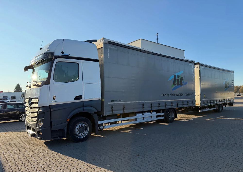 Mercedes-Benz ACTROS 1845 Zestaw przestrzenny przejazdowy120m3 - Kapellbil: bilde 3 Mercedes-Benz ACTROS 1845 Zestaw przestrzenny przejazdowy120m3 - Kapellbil: bilde 3
