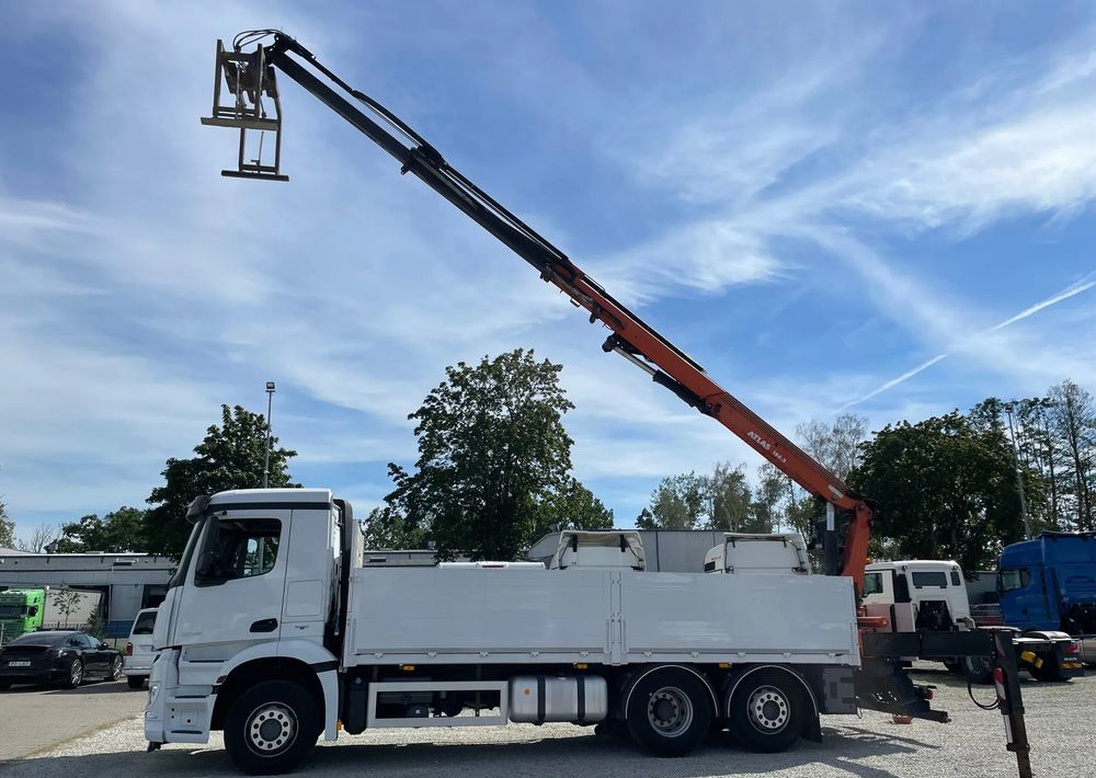 Mercedes-Benz Arocs 2545, HDS ATLAS 186.3 - PILOT - Planbil, Kranbil: bilde 3 Mercedes-Benz Arocs 2545, HDS ATLAS 186.3 - PILOT - Planbil, Kranbil: bilde 3