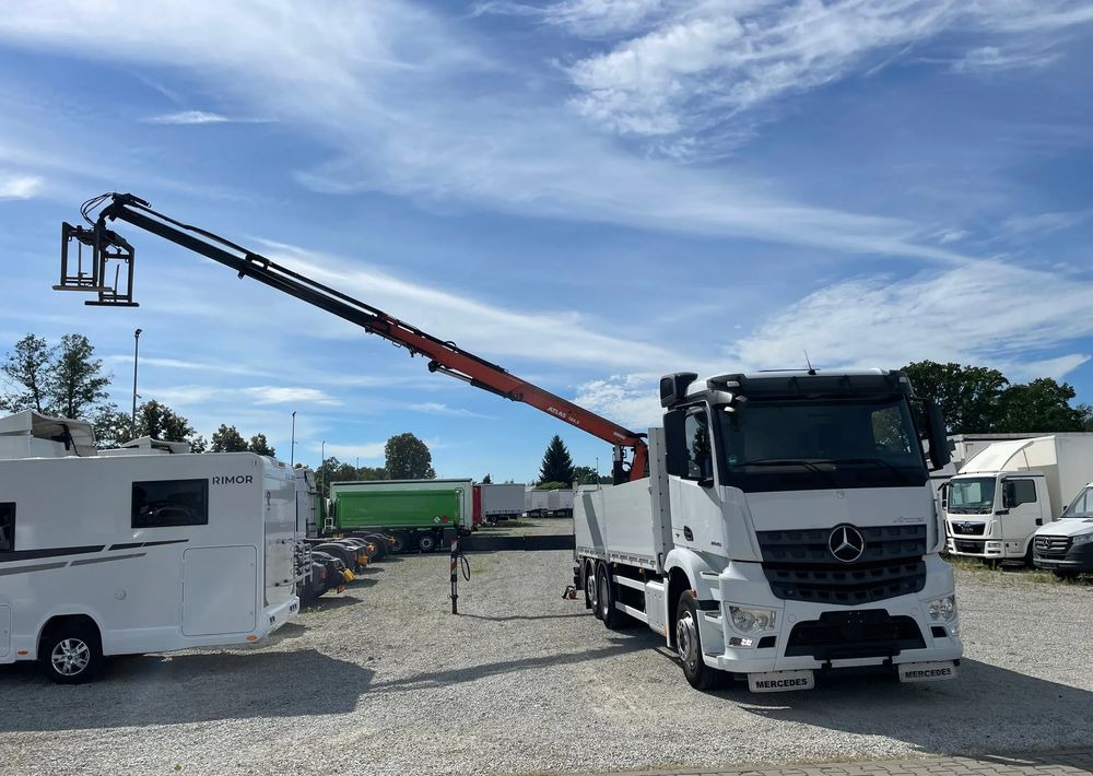 Mercedes-Benz Arocs 2545, HDS ATLAS 186.3 - PILOT - Planbil, Kranbil: bilde 4 Mercedes-Benz Arocs 2545, HDS ATLAS 186.3 - PILOT - Planbil, Kranbil: bilde 4