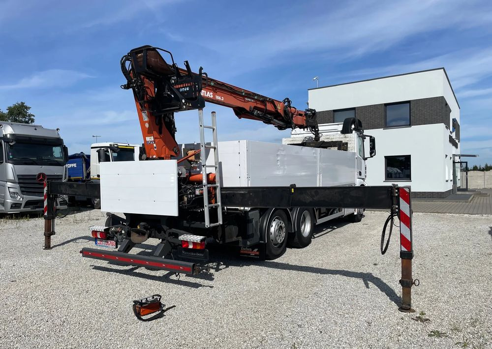 Mercedes-Benz Arocs 2545, HDS ATLAS 186.3 - PILOT - Planbil, Kranbil: bilde 5 Mercedes-Benz Arocs 2545, HDS ATLAS 186.3 - PILOT - Planbil, Kranbil: bilde 5