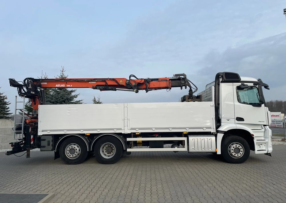 Mercedes-Benz Arocs 2545, HDS ATLAS 186.3 - PILOT - Planbil, Kranbil: bilde 4 Mercedes-Benz Arocs 2545, HDS ATLAS 186.3 - PILOT - Planbil, Kranbil: bilde 4