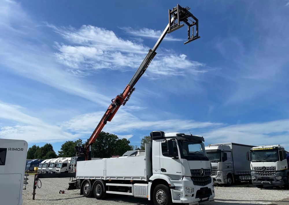 Mercedes-Benz Arocs 2545, HDS ATLAS 186.3 - PILOT - Planbil, Kranbil: bilde 1 Mercedes-Benz Arocs 2545, HDS ATLAS 186.3 - PILOT - Planbil, Kranbil: bilde 1