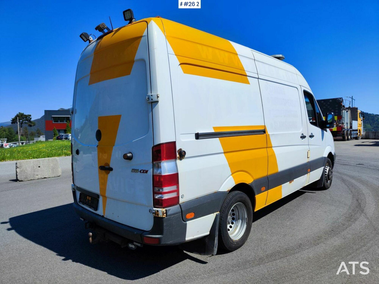 2014 Mercedes Sprinter 516CDI Wash truck. Feierabend & Fock, Steam. - Kassebil: bilde 4 2014 Mercedes Sprinter 516CDI Wash truck. Feierabend & Fock, Steam. - Kassebil: bilde 4
