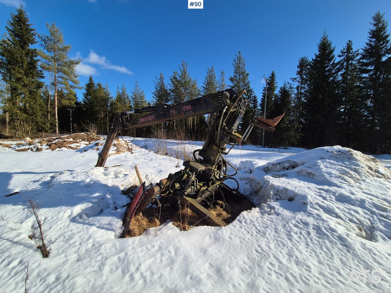 Jonsered 990 Nosturi - Kran: bilde 4 Jonsered 990 Nosturi - Kran: bilde 4