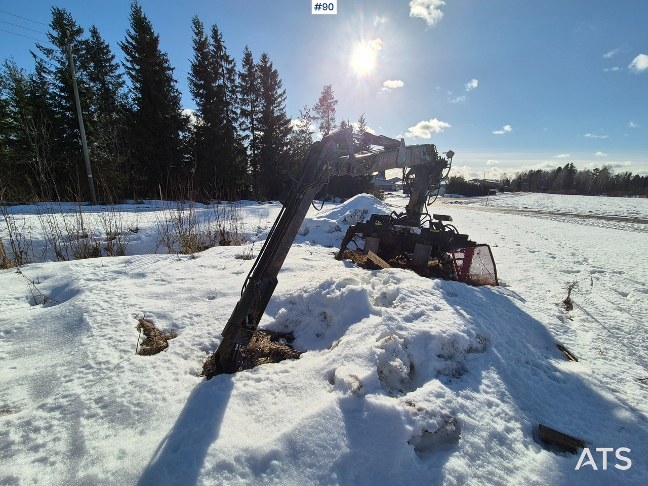 Jonsered 990 Nosturi - Kran: bilde 1 Jonsered 990 Nosturi - Kran: bilde 1